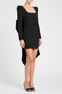 Rebecca Vallance Monique Mini Dress Black Size 8 for rent on The Volte - image 4