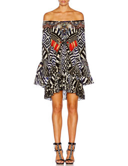 Camilla 'Louwalan Tales' A Line Frill Dress Size S for rent on The Volte - image 1