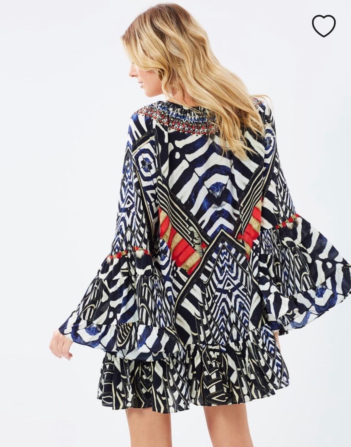 Camilla 'Louwalan Tales' A Line Frill Dress Size S - Image 4