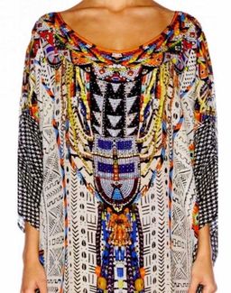 Camilla Echoes of Engai Scoop Back Hem Dress One Size for rent on The Volte - image 5