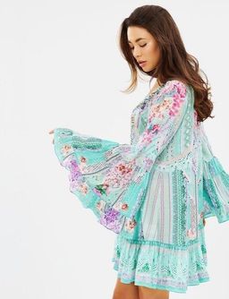 Camilla Garden State A Line Frill Mini Dress Size XL / AU 16 for rent on The Volte - image 3