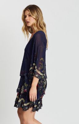 Camilla Wings in Arms Layered Frill Short Dress Print Size 12 for rent on The Volte - image 6