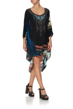 Camilla Night Flight Scoop Back Hem Dress Print Size 16 for rent on The Volte - image 1