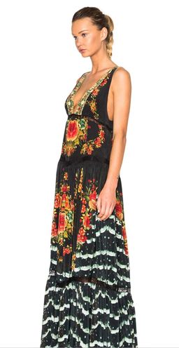 Camilla Lift the Veil V Neck Maxi Dress Print Size 14 for rent on The Volte - image 3