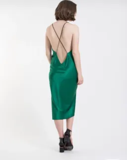 Maurie & Eve Sunrise Dress Green Size 10 for rent on The Volte - image 2