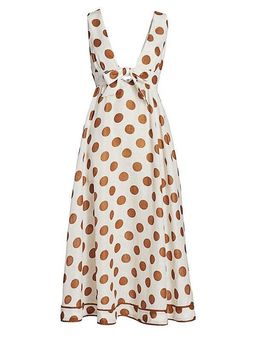 Zimmermann Empire Tie Front Dress Print Size 0P / Au 6 for rent on The Volte - image 2