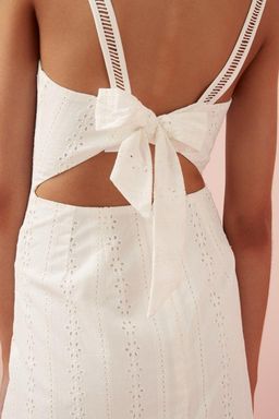 Finders Keepers Sundays Mini Dress White Size 8 for rent on The Volte - image 4