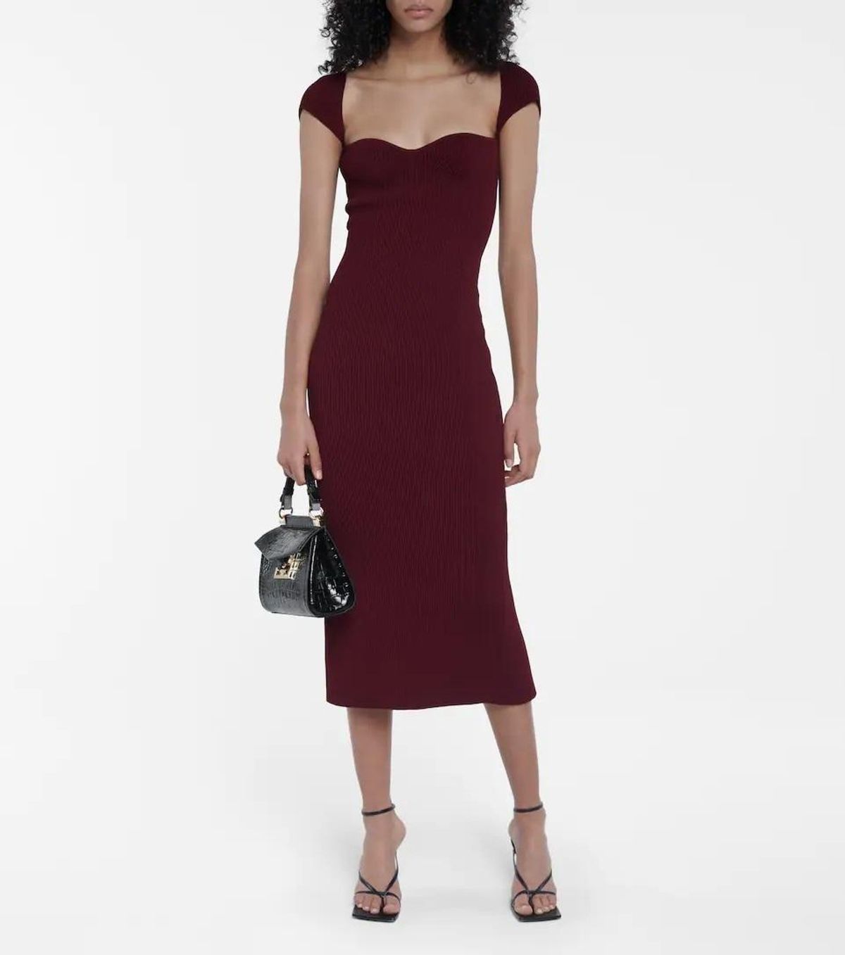 Khaite Allegra Dress Red Size 10 - Image 1