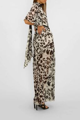 Carla Zampatti Garden Party Dress Print Size 6 for rent on The Volte - image 3