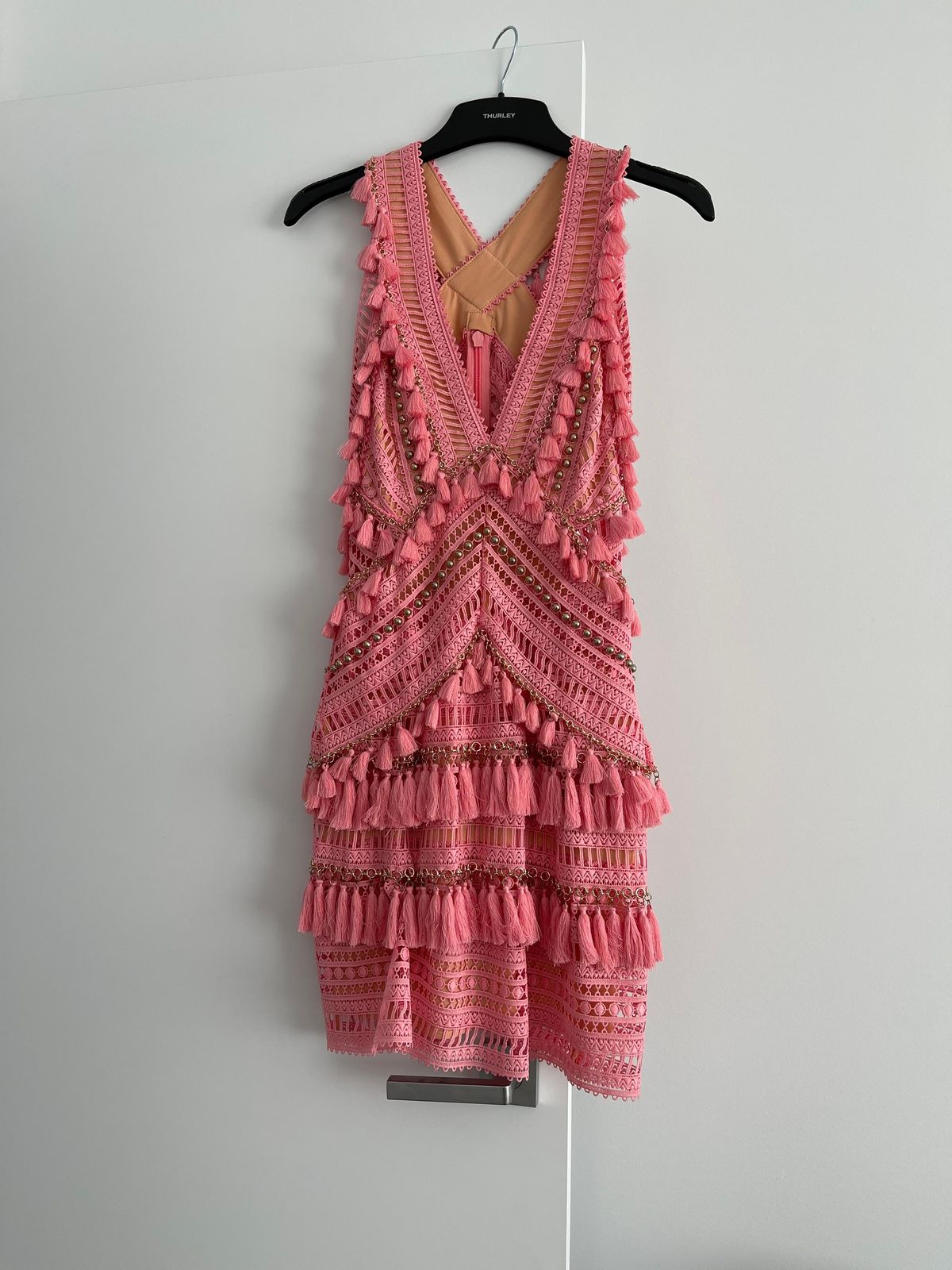 Thurley Foxtrot Dress in Pink - Image 3