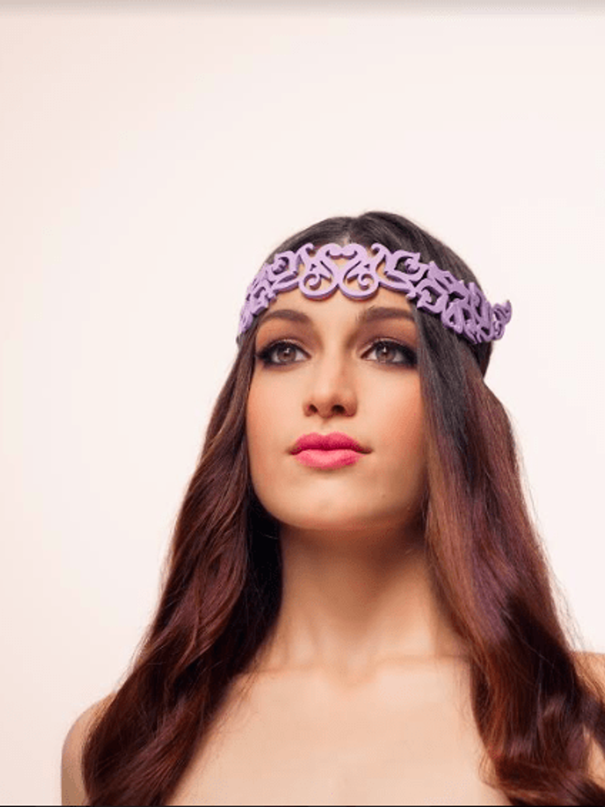 VYDIA HEADDRESS PURPLE - Image 1
