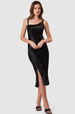 Charlie Holiday Slip Dress Black Size 8 for rent on The Volte - image 1