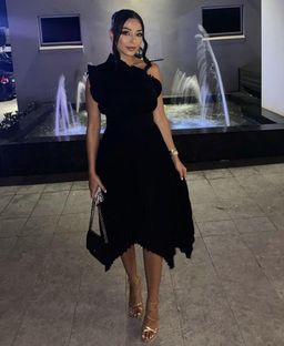 Mossman The Lady Like Dress Black Size 6 for rent on The Volte - image 5