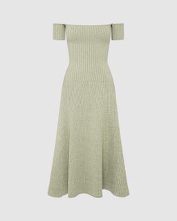Anna Quan Valerie Dress - Sage for rent on The Volte - image 5