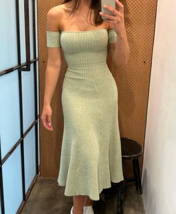 Anna Quan Valerie Dress - Sage for rent on The Volte - image 2