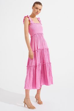 Steele Everley Dress Pink Size 10 for rent on The Volte - image 1