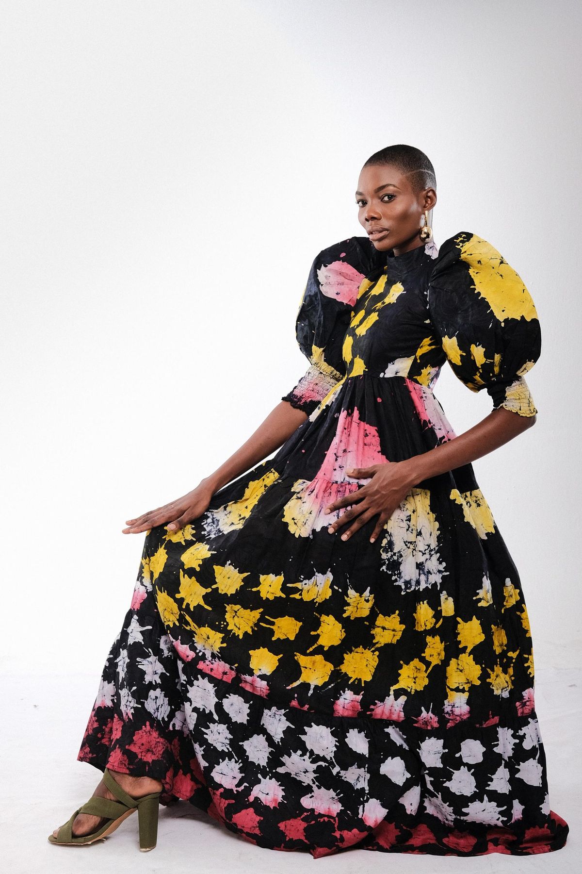 Busayo Bayo Dress Print Size 10 - Image 2