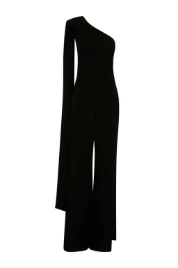 Carla Zampatti Homage To Carla Jumpsuit Black Size 10  for rent on The Volte - image 3