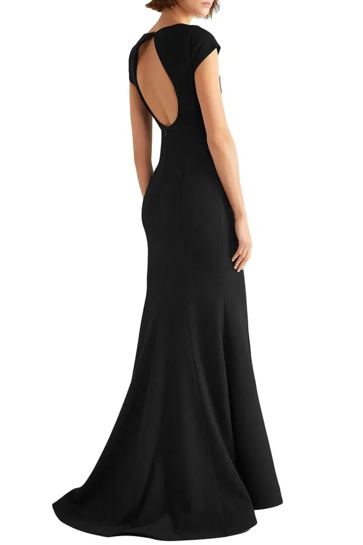 Rebecca Vallance Adriatic Open Back Gown - black size 6 - Image 2