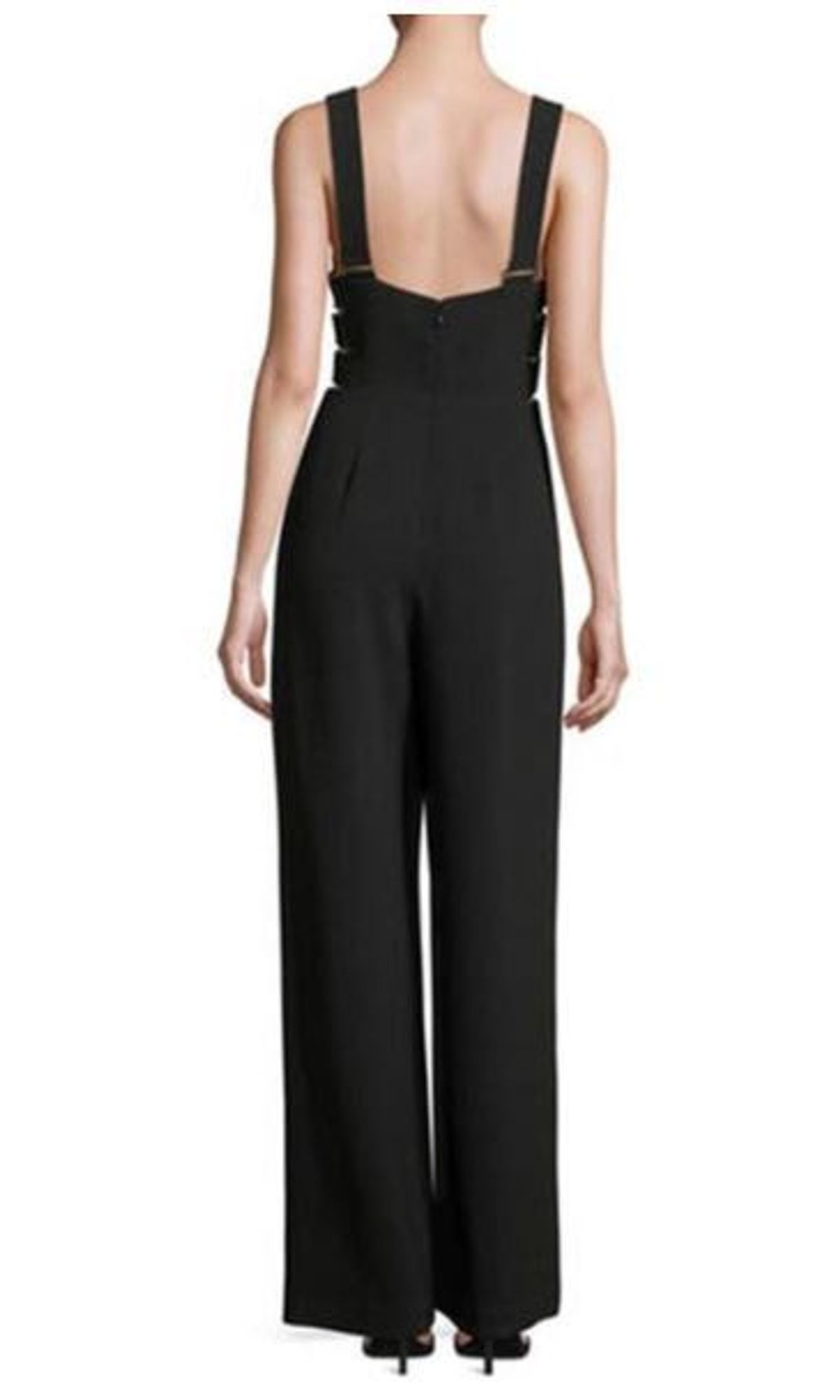 Zimmermann Stretch Crepe buckle Jumpsuit black size 8 - Image 2