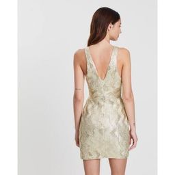 Manning Cartell No Filter Mini Dress Gold Size 4 for rent on The Volte - image 2