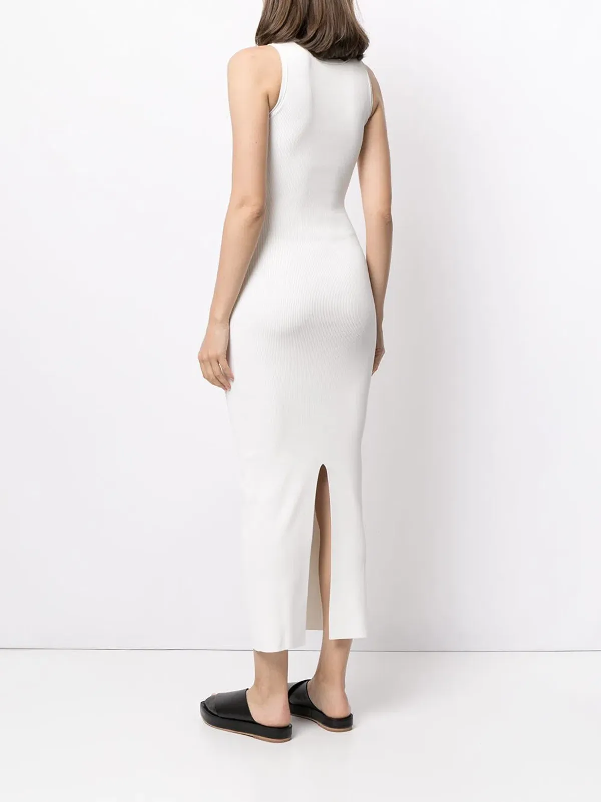 Sir The Label Ingrid Cut Out Dress Midi White | AU 8 - Image 3