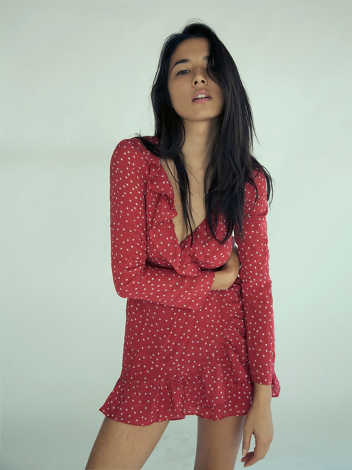 Realisation Par The Alexandra Dress Red Star Size 6 - Image 4