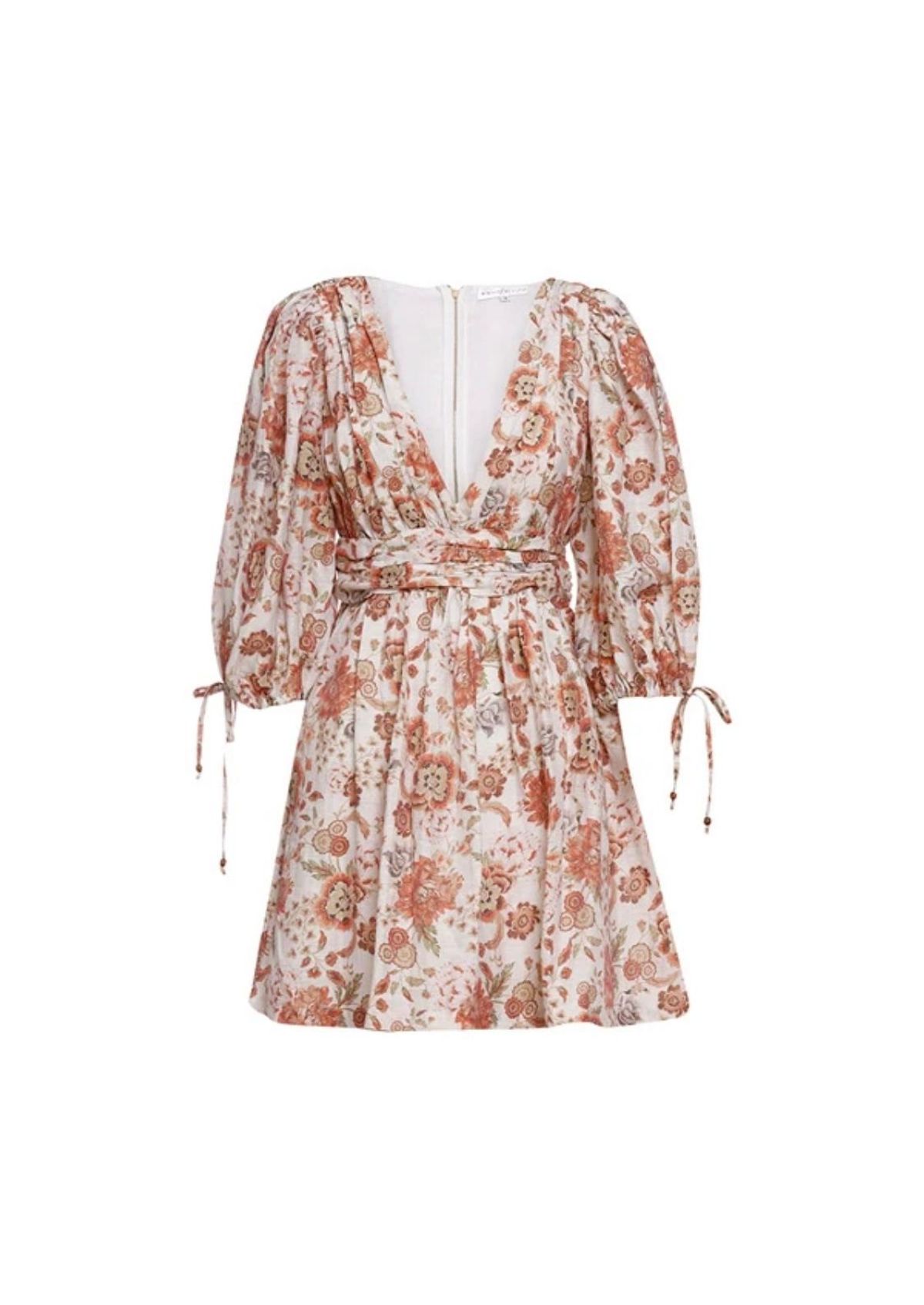 Ministry of Style Nu Boheme Mini Dress Boho Floral Print Size 6 - Image 3