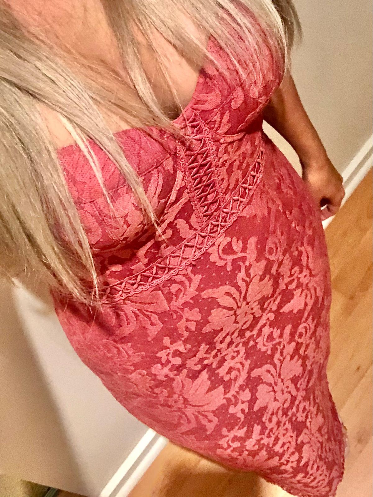 Elle Zeitoune Hope Dress Rose Size 10 - Image 3