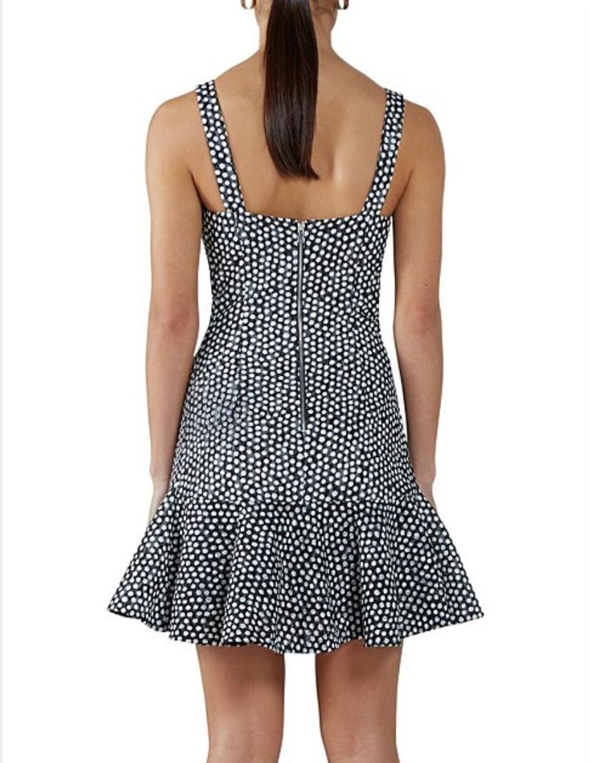 By Johnny spotty dotty bell hem dress size 10 - Image 2