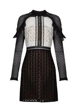 Self Portait Geometric Mini Dress for rent on The Volte - image 3