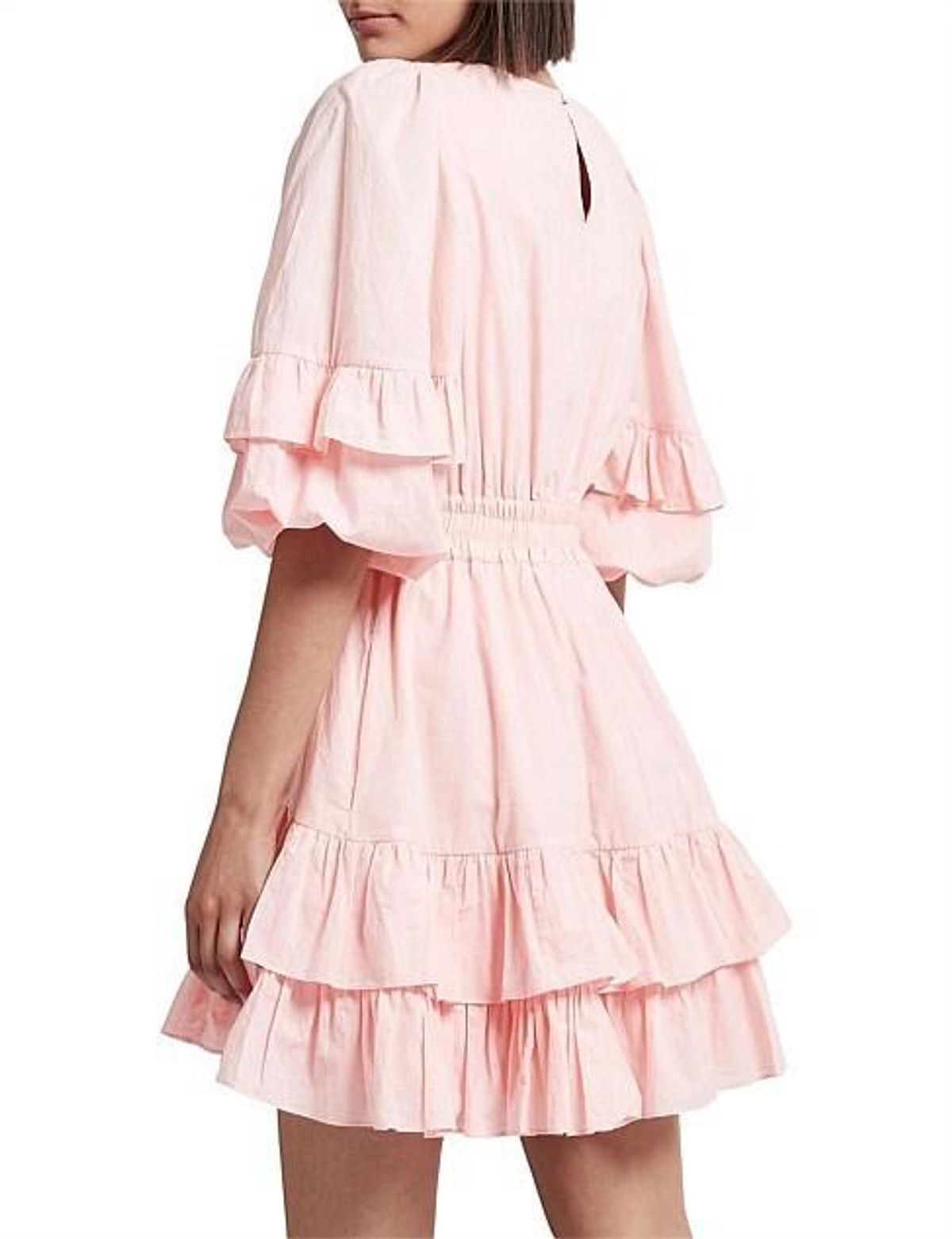 Aje Unending Mini Dress Pink Size 8 - Image 2