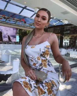 Bec & Bridge Mathilde Slip Dress Print Size 8 for rent on The Volte - image 3