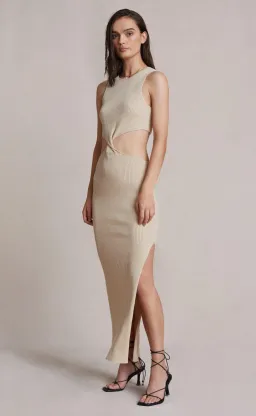 Bec and Bridge Riviera Knit Twist midi dress for rent on The Volte - image 2