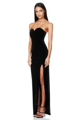 Nookie Jezebel Gown (black) for rent on The Volte - image 1
