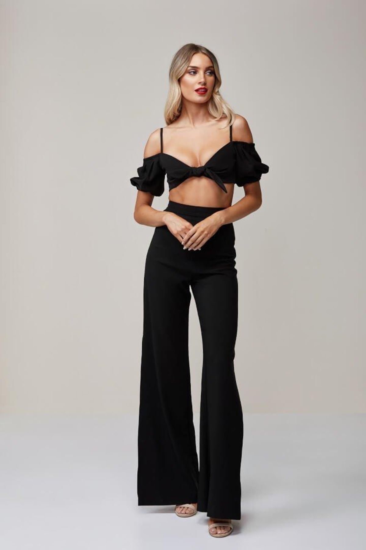 Nookie Belle Crop and Pants Size 8 - Image 1