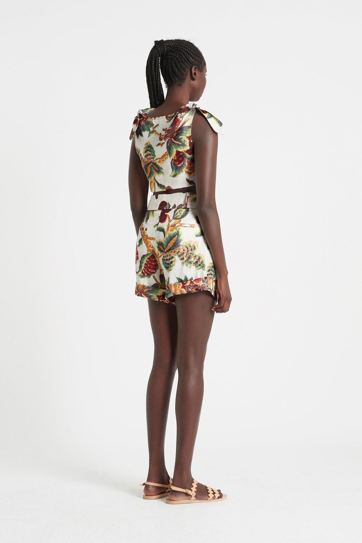 Sir the Label Ambroise Shorts Print Size AU 8 - Image 2