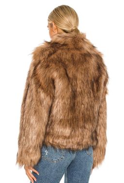 Unreal Fur Delish Jacket Mocha Brown Size 6 for rent on The Volte - image 2