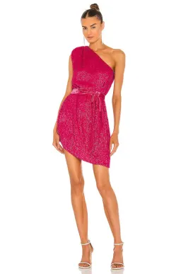 Retrofete Ella Dress Fuchsia Size 12 for rent on The Volte - image 1