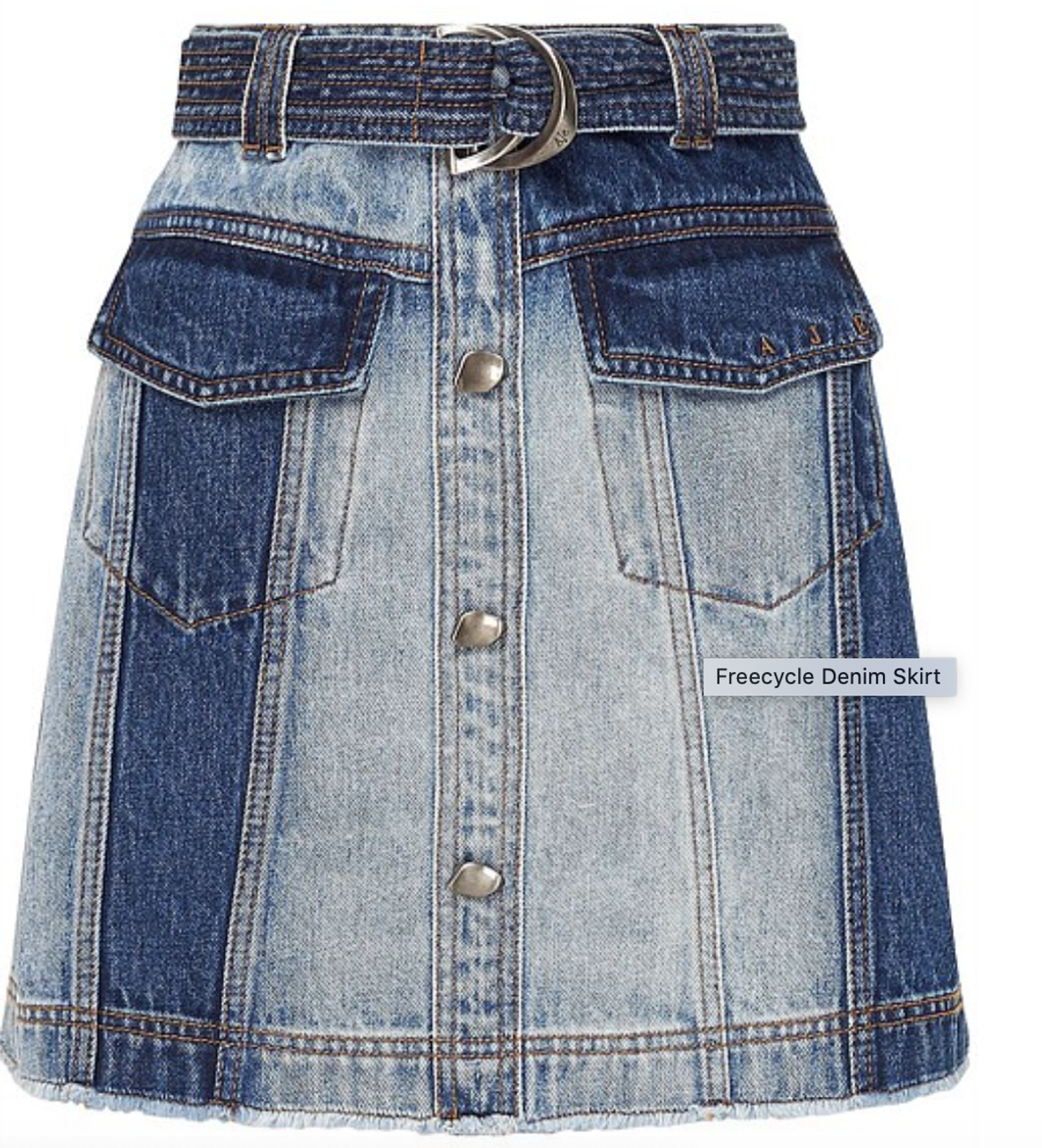 Aje Freecycle Denim Skirt  - Image 5