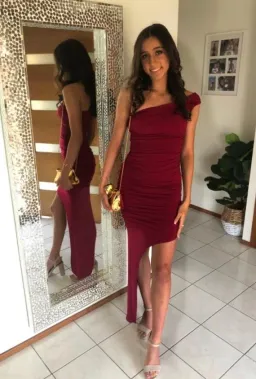 Nookie Rosie Gown (Crimson Pink) for rent on The Volte - image 3