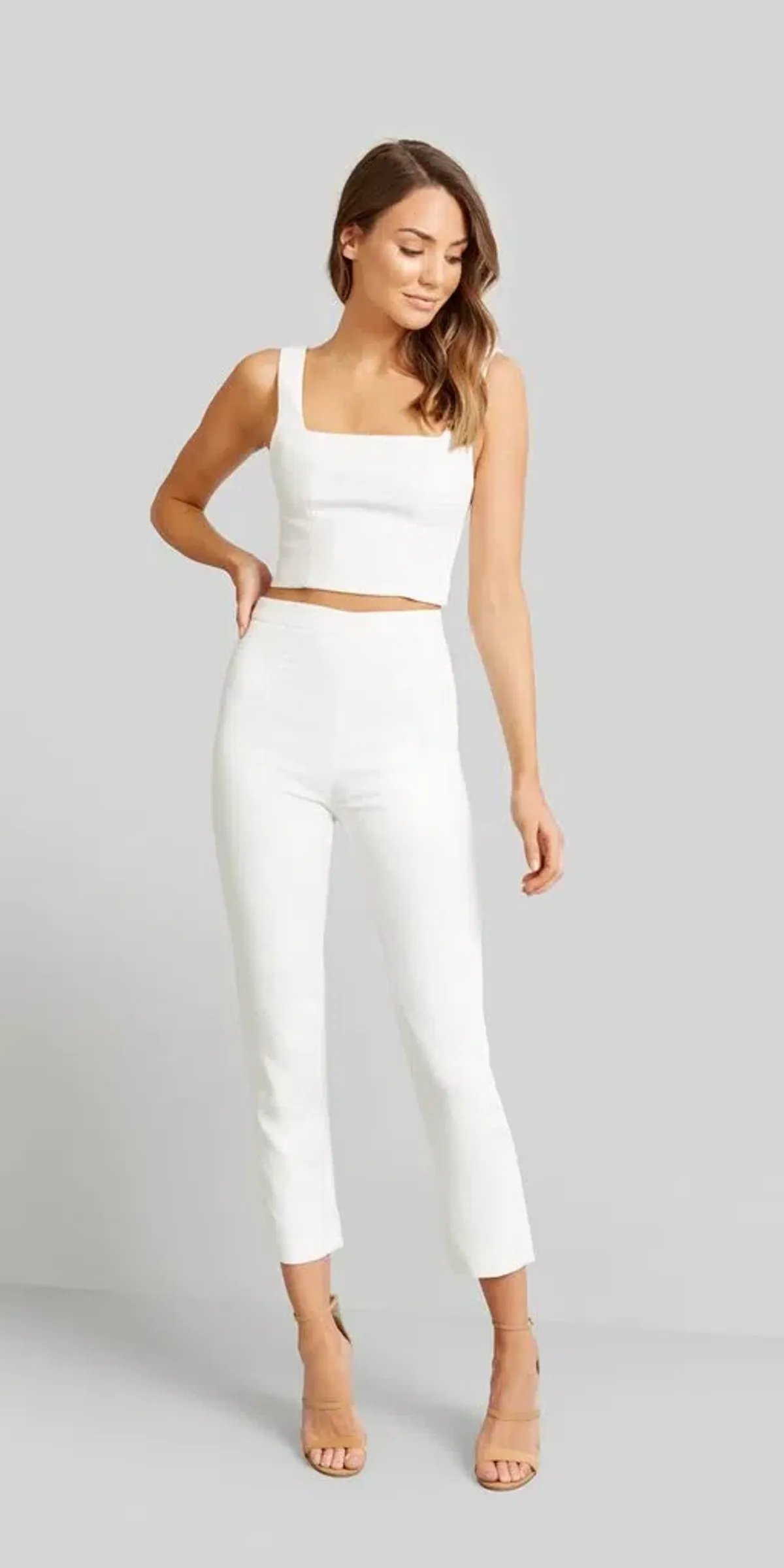 Kookai Valentine Oyster Set White Size 10 - Image 1