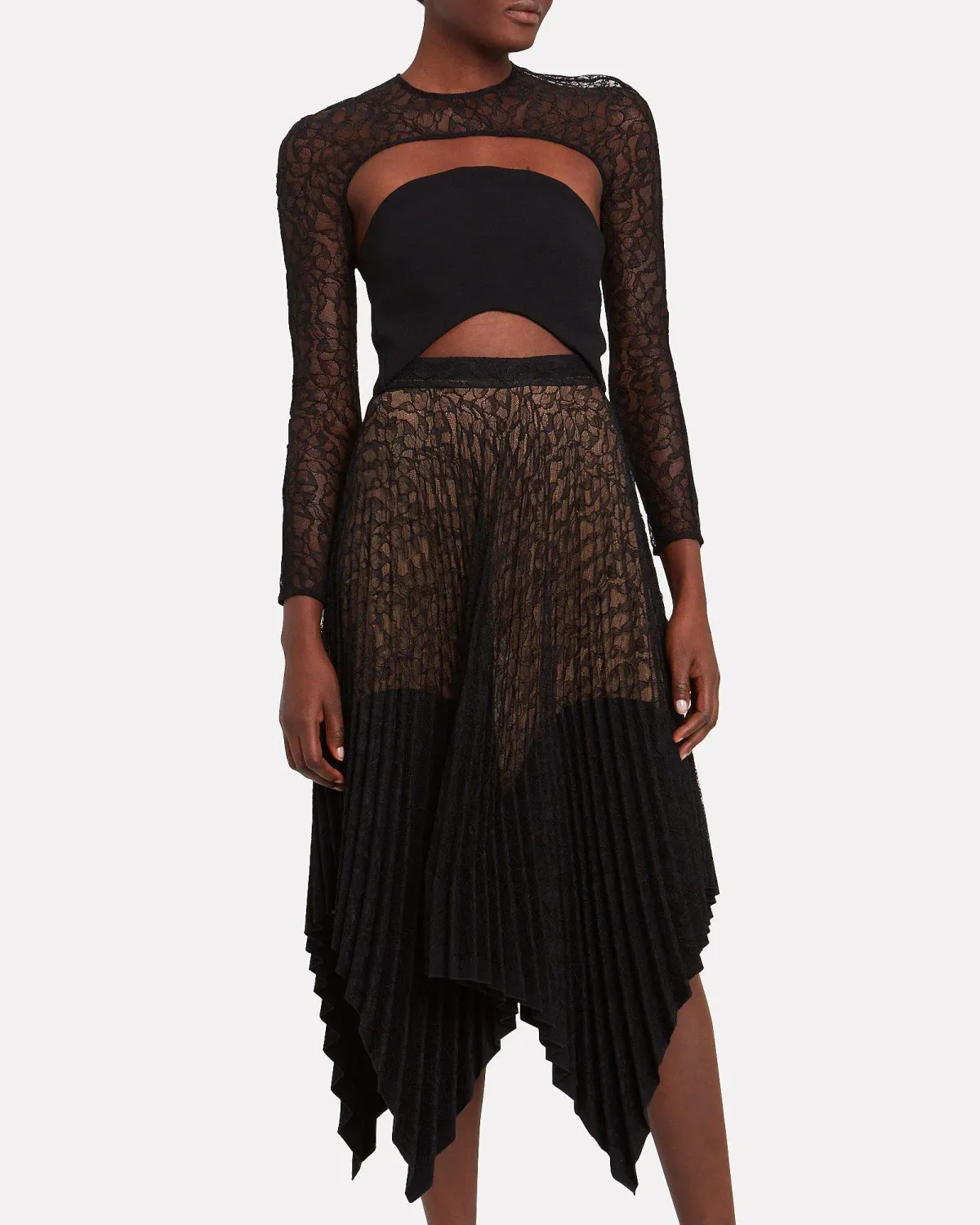 Dion lee vein lace concave dress - Image 2