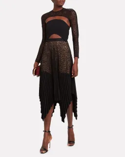 Dion lee vein lace concave dress for rent on The Volte - image 1