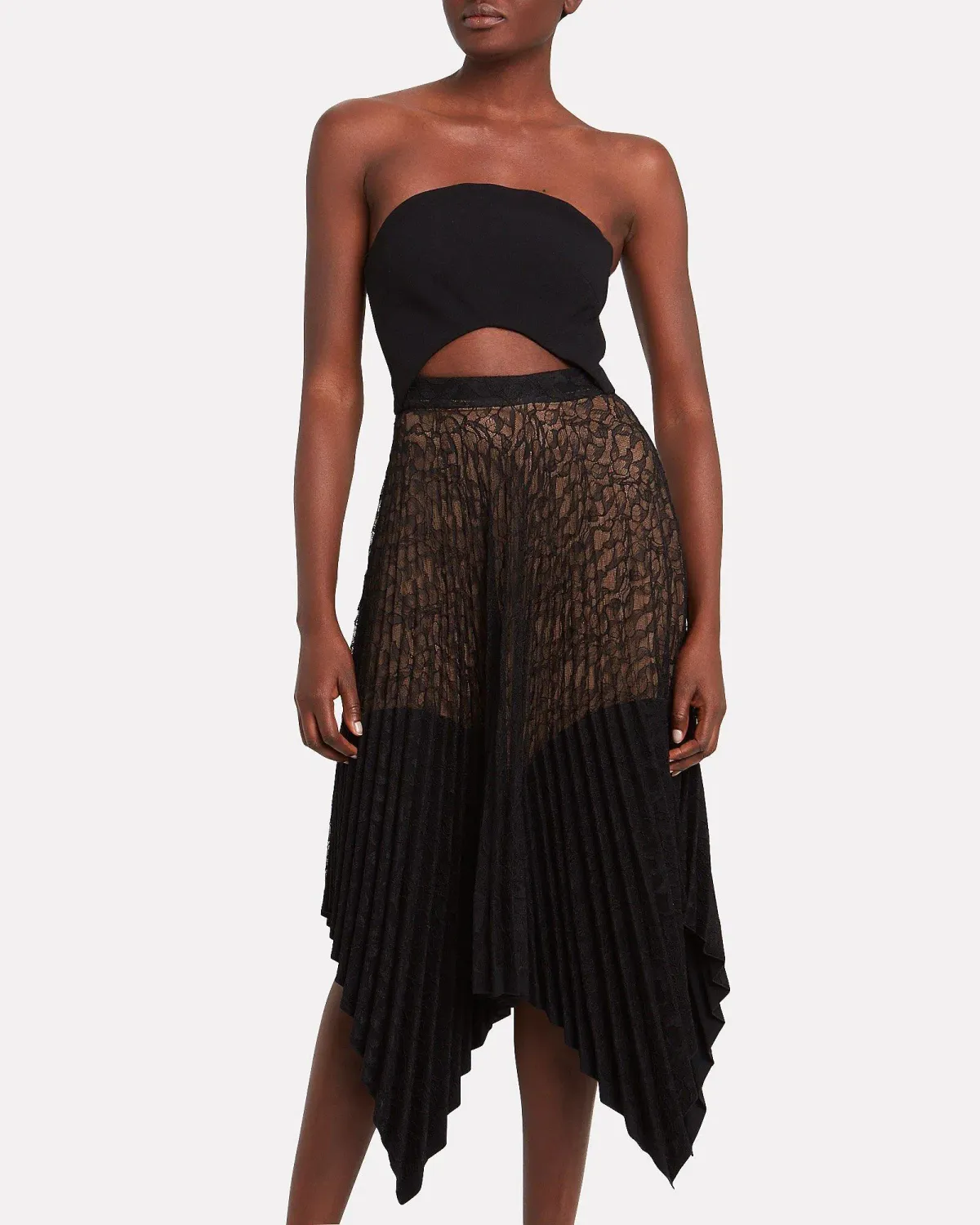 Dion lee vein lace concave dress - Image 3