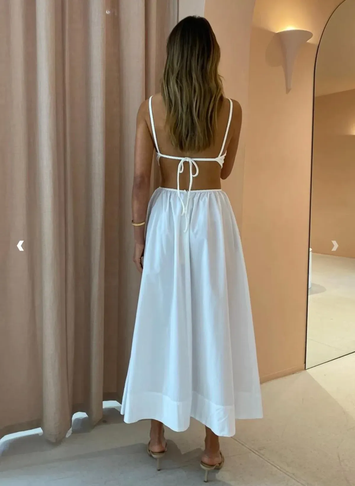 Bec & Bridge Selene Maxi Dress in Ivory - Image 3