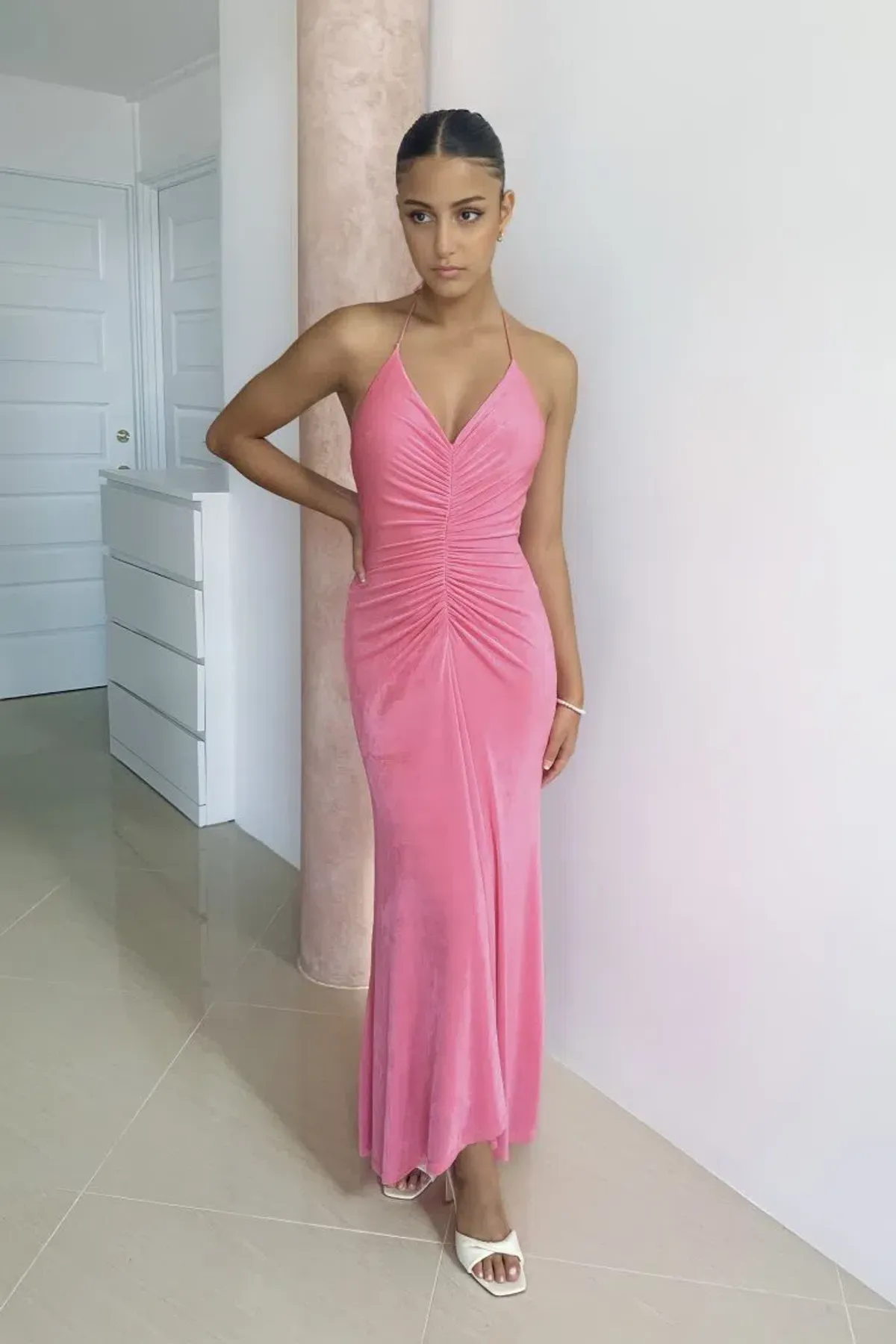 Significant Other Giselle Dress Pink Size 8 - Image 2