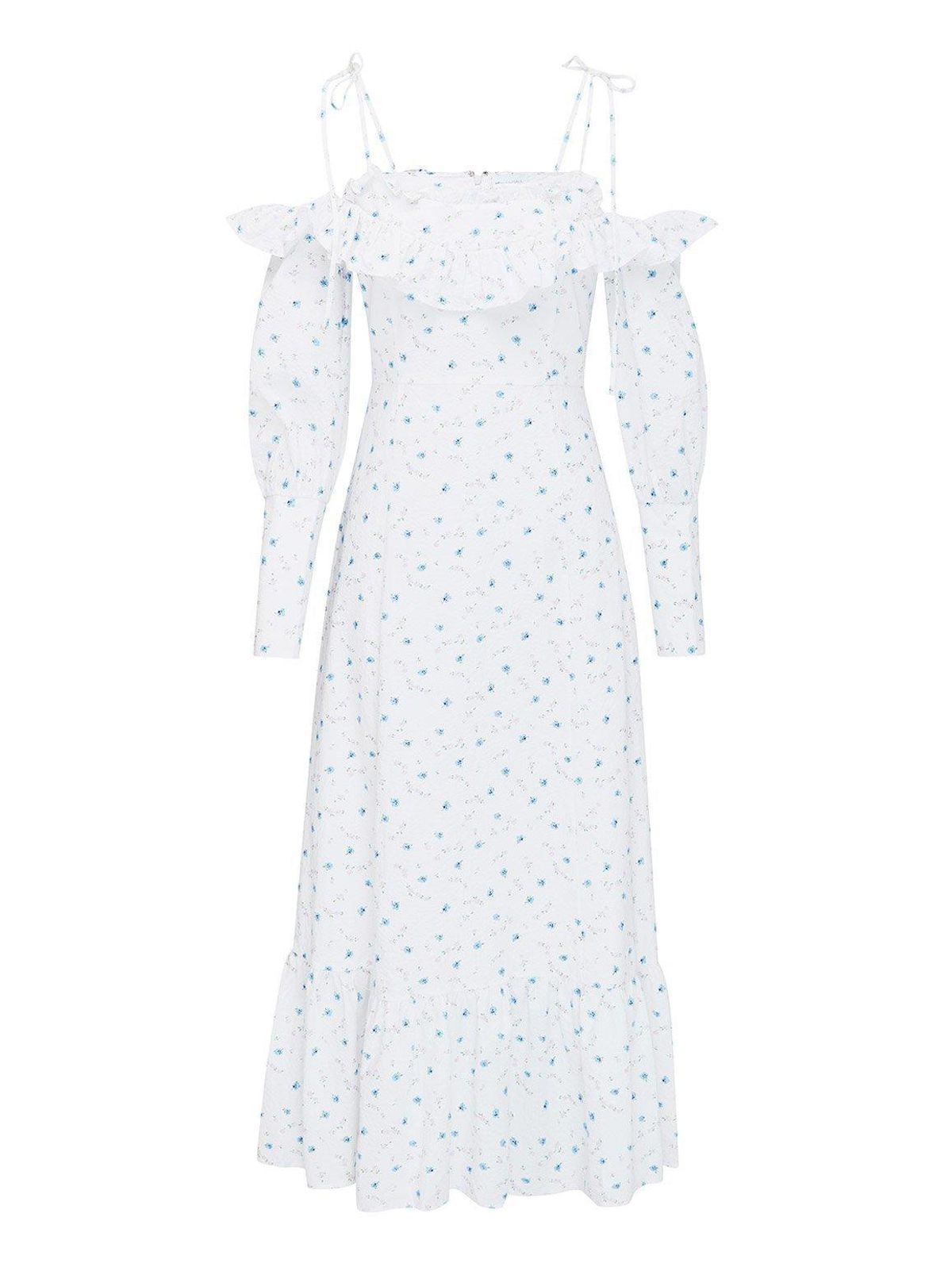 ALICE MCCALL PORCELAIN LIMONATA MIDI DRESS - SIZE 10 AU/6 US (RRP $395) - Image 5