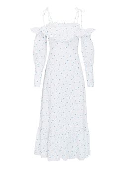 ALICE MCCALL PORCELAIN LIMONATA MIDI DRESS - SIZE 10 AU/6 US (RRP $395) for rent on The Volte - image 5