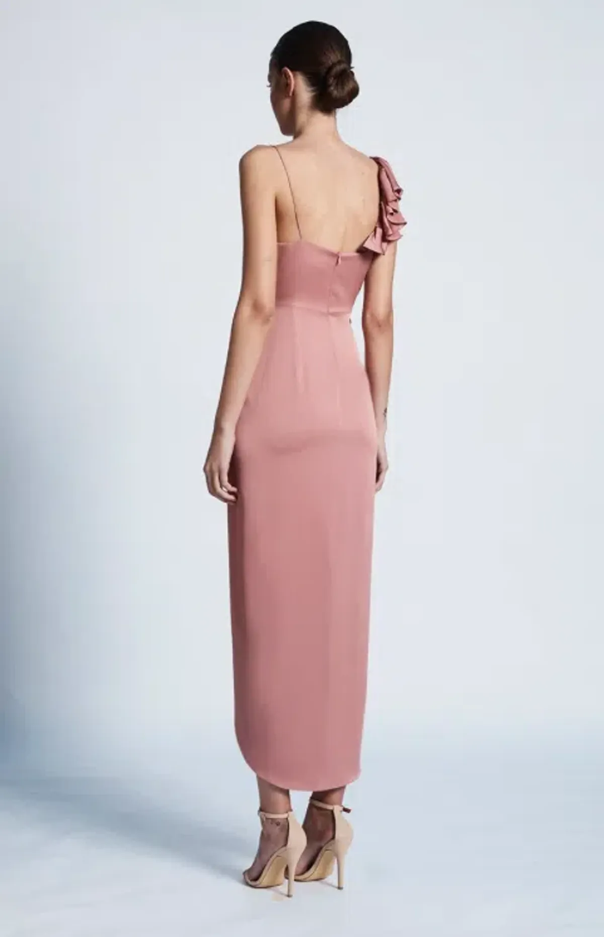 Shona Joy Asymmetrical frill dress - Image 2